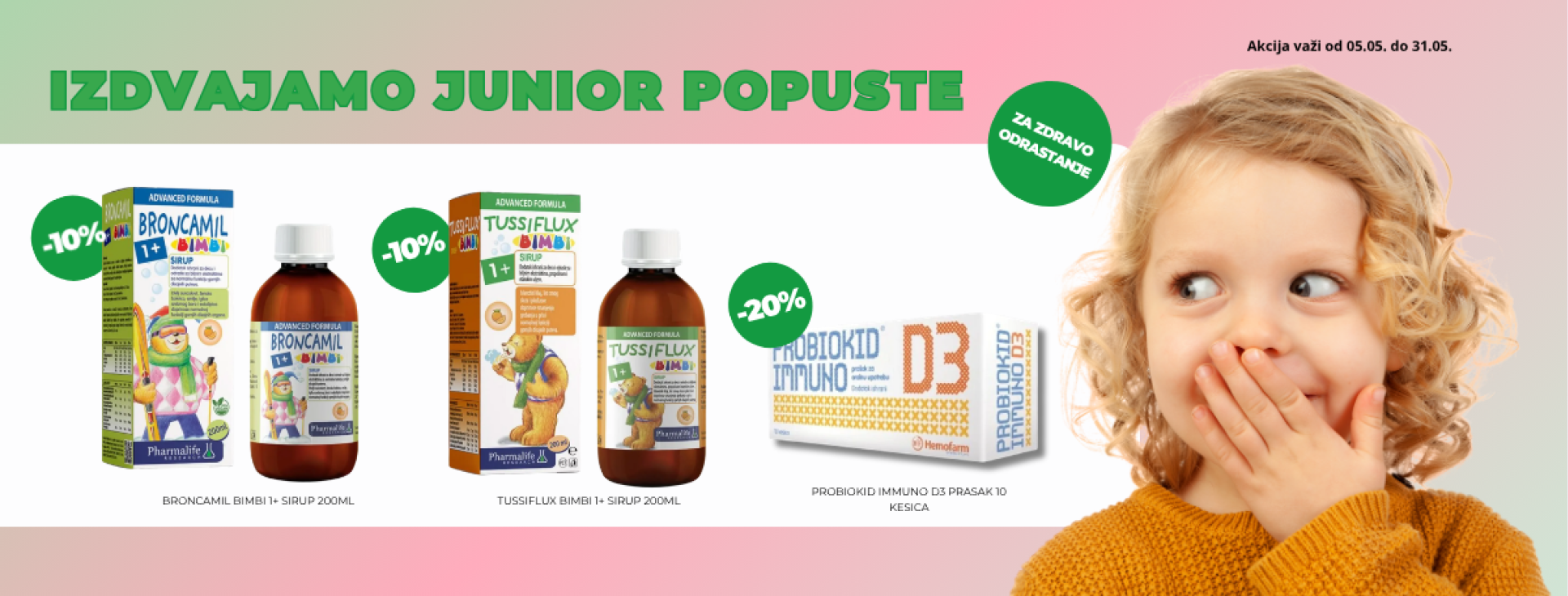 JUNIOR AKCIJA