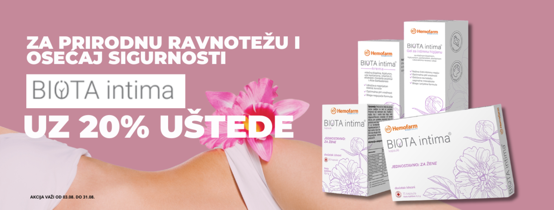 biota akcija avgust
