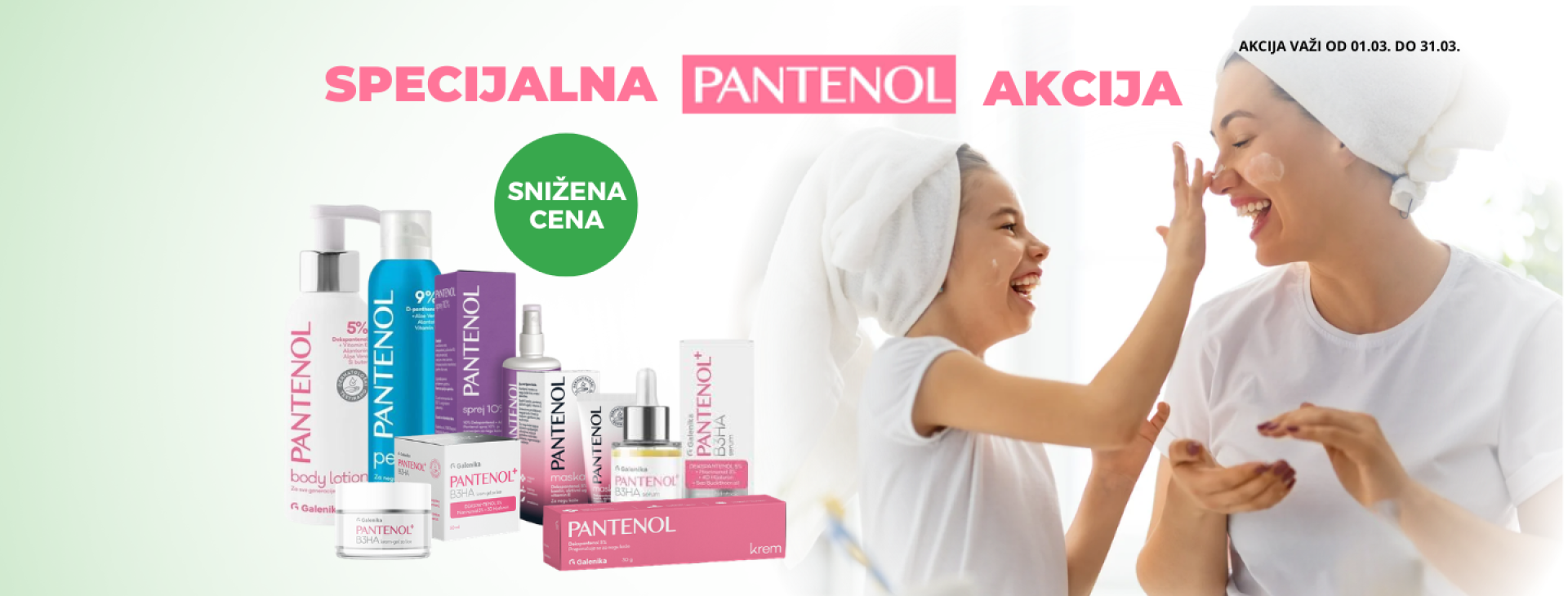 pantenol akcija mart
