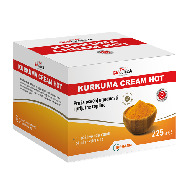 Kurkuma Cream Hot  225 Ml