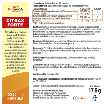 CITRAX FORTE 30 KAPSULA