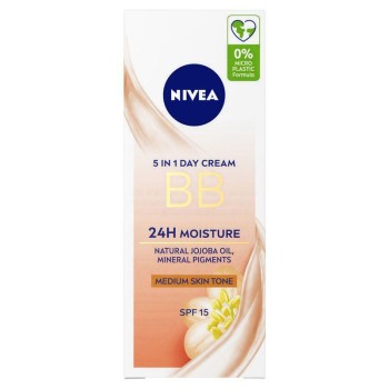 NIVEA BB HIDRANTNA KREMA 5 U 1 srednja nijansa 50 ml