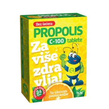 EKOFARM PROPOLIS C-100 BEZ SECERA 24 TABLETE