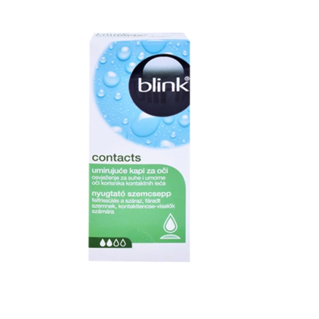 Blink Contacts Kapi Za Oči 10Ml Blink Contacts Kapi Za Oči 10Ml