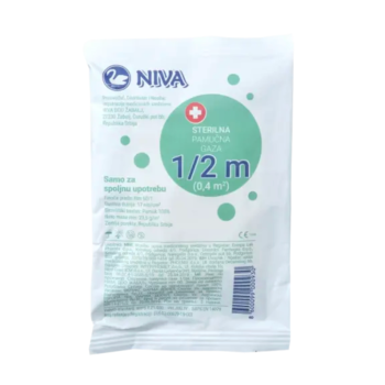 NIVA STERILNA GAZA 1/2M
