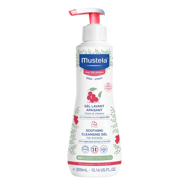Mustela Umirujući Gel Za Kupanje Za Osetljivu Kožu 300 Ml