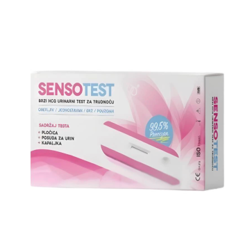 SENSOTEST PLOČICA ZA RANO UTVRĐIVANJE TRUDNOĆE