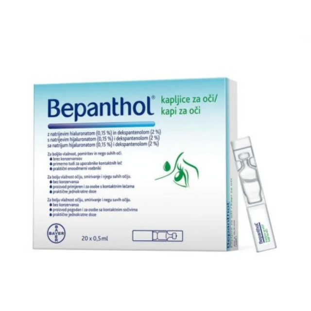 Bepanthol Kapi Za Oči 20X0.5Ml