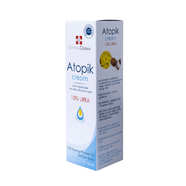 Crystal Derma Atopik Krema 10% Uree 150Ml
