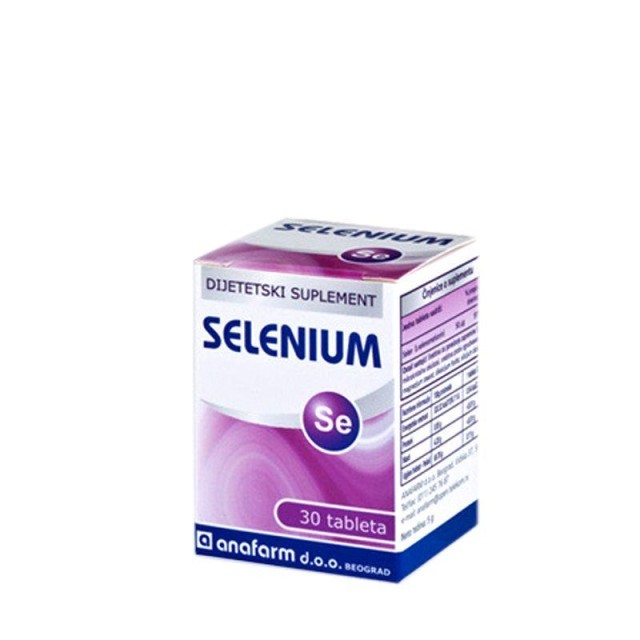Anafarm Selenium 30 Tableta