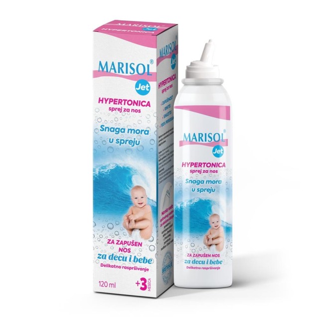 Marisol Jet Hipertonični Sprej Za Nos 120 Ml