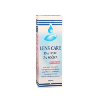 LENS CARE TEČNOST ZA SOČIVA 380 ML LENS CARE TEČNOST ZA SOČIVA 380 ML
