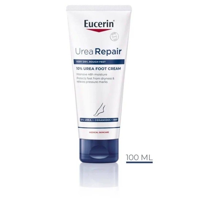 Eucerin Urearepair Plus Krema Za Stopala Sa 10% Uree 100 Ml Eucerin Urearepair Plus Krema Za Stopala Sa 10% Uree 100 Ml