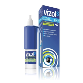 VIZOL S 0,4% KAPI ZA OČI 10 ML VIZOL S 0,4% KAPI ZA OČI 10 ML