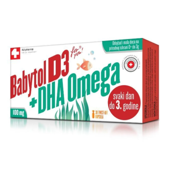 BABYTOL D3 + OMEGA KAPSULE 30 KOMADA