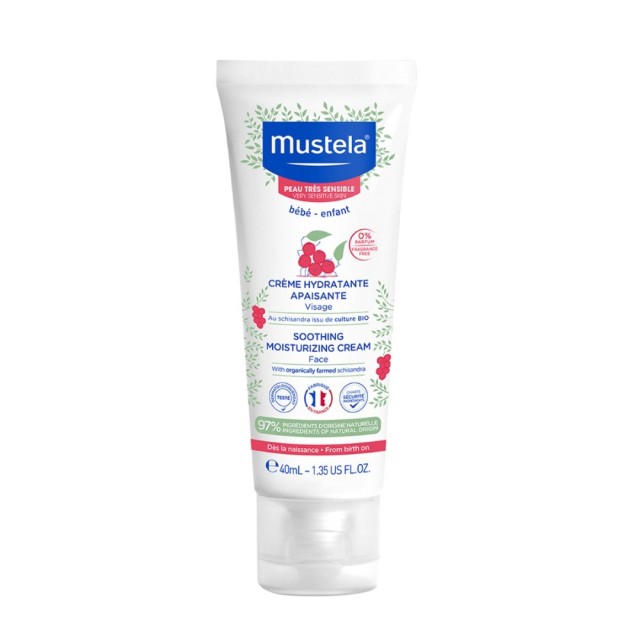 Mustela Umirujuća Krema Za Lice Za Osetljivu Kožu 40 Ml