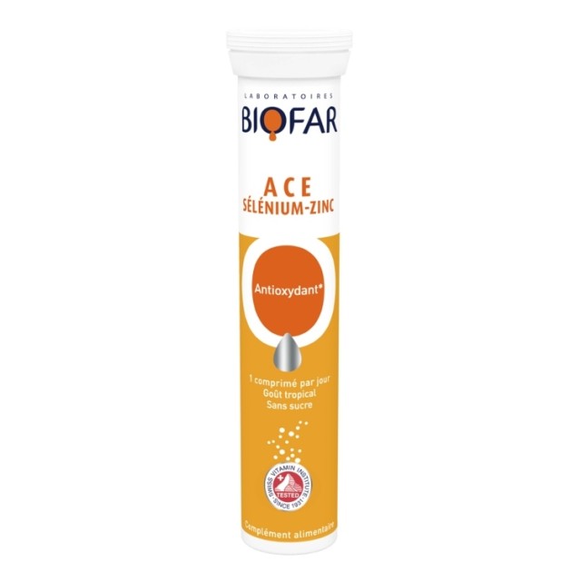 Biofar Ace + Selen + Cink 20 Šumećih Tableta