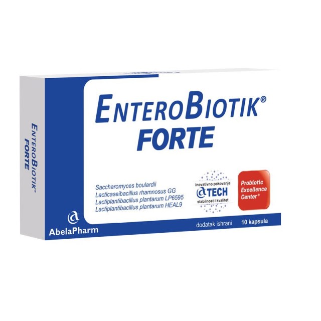 Probiotik Enterobiotik Forte 10 Kapsula