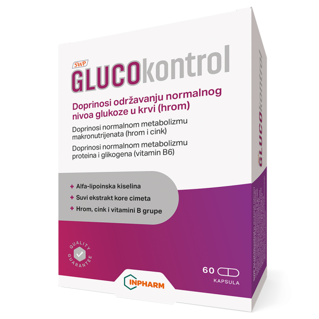 Glucokontrol 60 Kapsula Glucokontrol 60 Kapsula