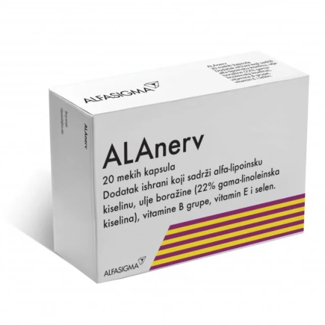 Alanerv 20 Kapsula| Apoteka Flos