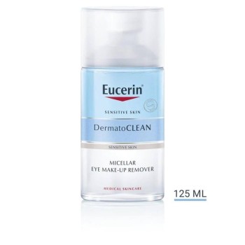 Eucerin DermatoCLEAN Micelarno sredstvo za skidanje šminke oko očiju 125 ml