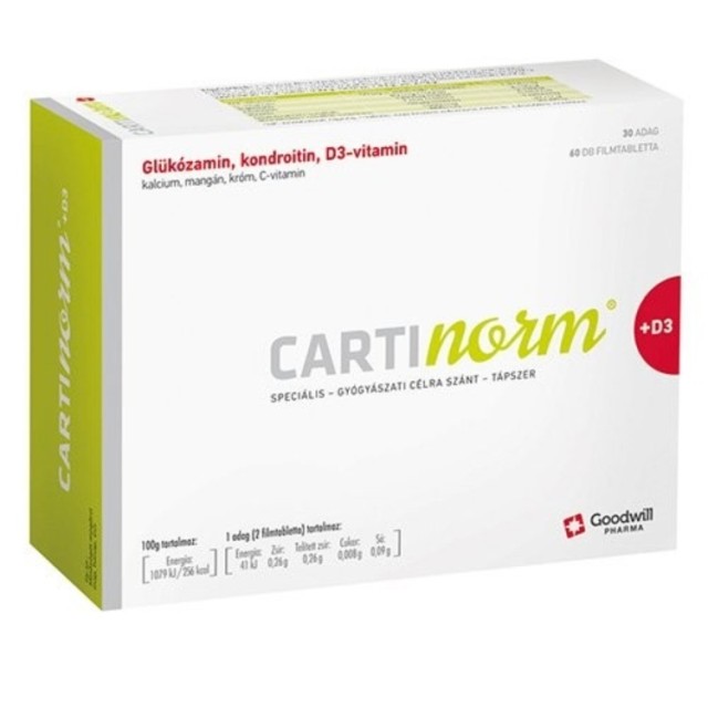Cartinorm+D3 60 Tableta