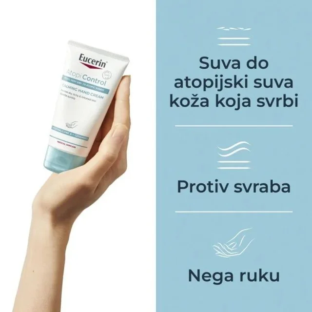 Eucerin Atopicontrol Krema Za Ruke 75 Ml| Apoteka Flos
