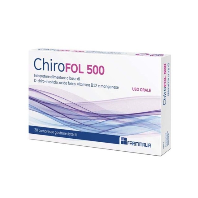 Chirofol Tbl 20X500Mg