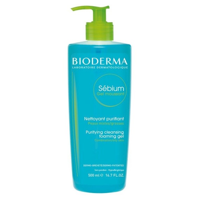 Bioderma Sebium Gel Moussant 500 Ml Promo