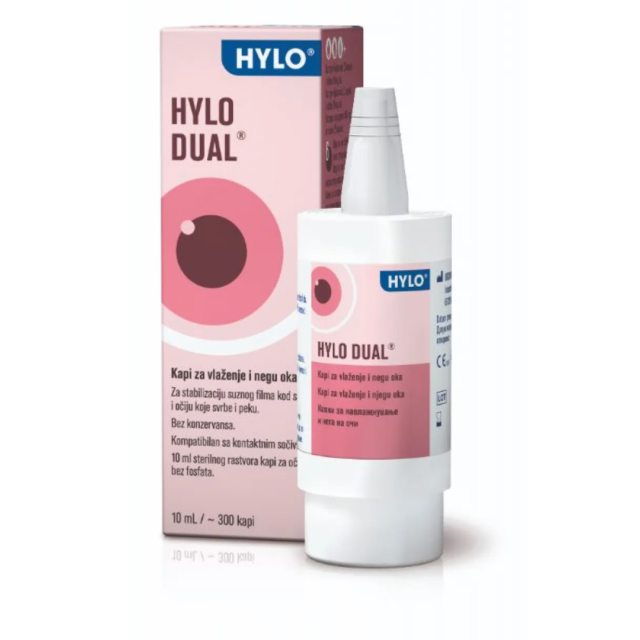 Hylo‑Dual Kapi Za Oči 10 Ml