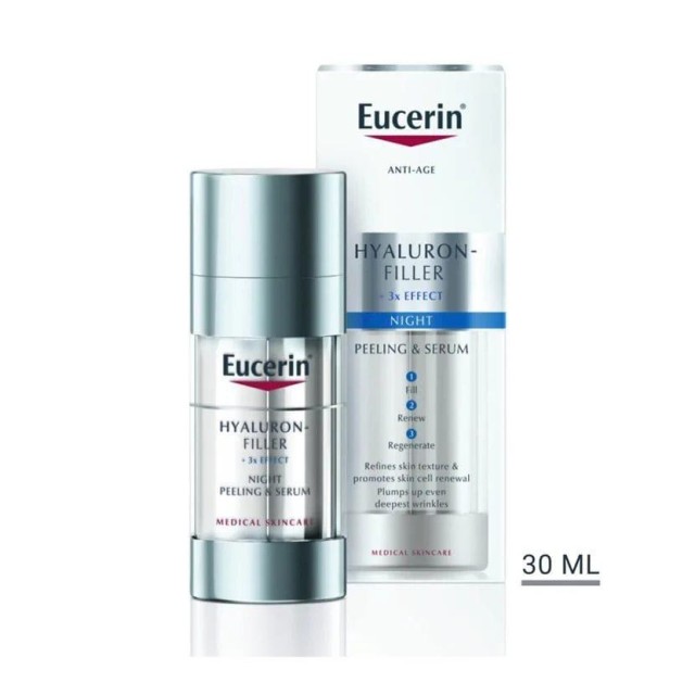 Eucerin Hyaluron-Filler Noćni Intenzivni Serum 30 Ml