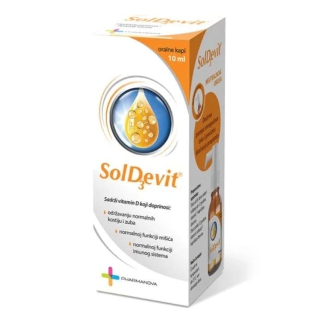 Soldevit Oralni Sprej 10Mcg/1 Doza 400Iu 10Ml