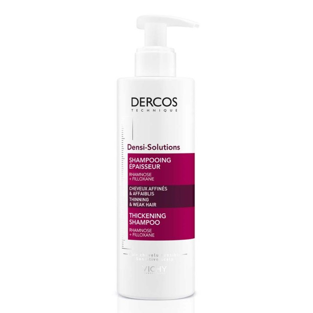 Vichy Dercos Densi-Solutions Šampon Za Tanku I Slabu Kosu 250 Ml