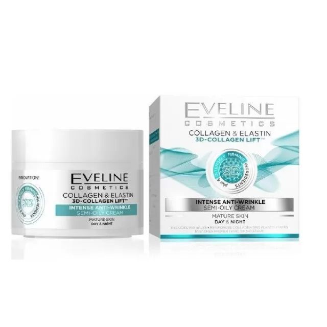 Eveline+6 3D Collagen Day&Night Krema Za Lice 50Ml