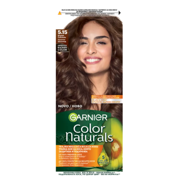 Garnier Color Naturals Farba Za Kosu 5.15 Garnier Color Naturals Farba Za Kosu 5.15