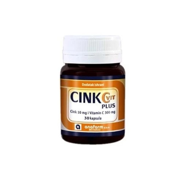 Anafarm Cink C Vit 30 Kapsula
