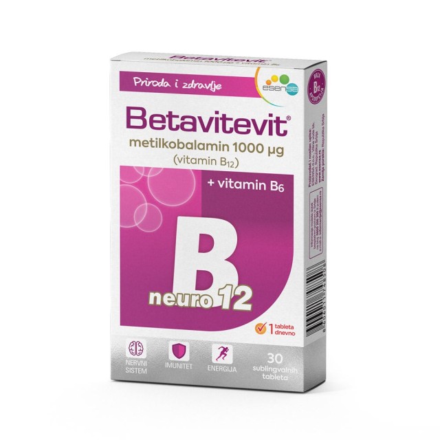 Betavitevit Neuro B12+B6 Tbl 30X