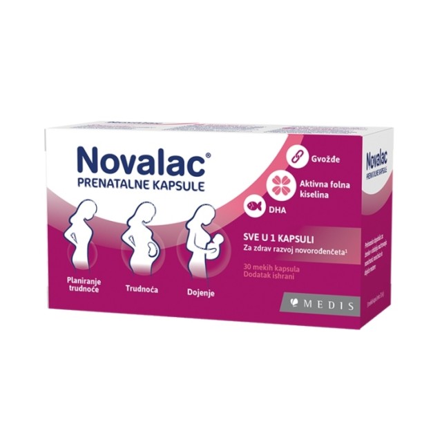 Novalac Prenatal 30 Kapsula