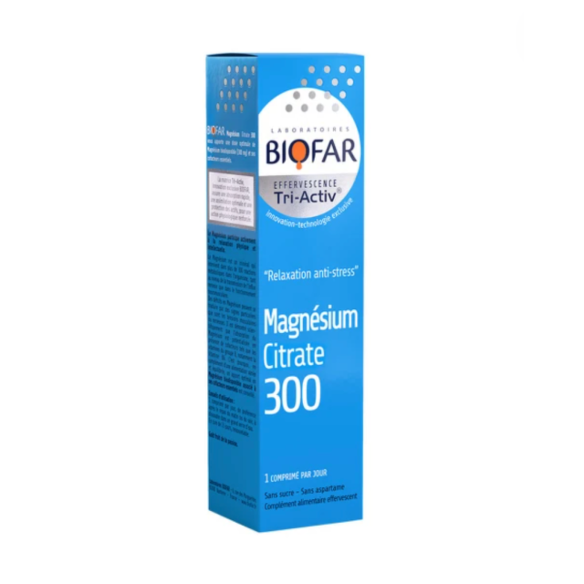 Biofar Magnezijum Citrat 300 Mg 15 Šumećih Tableta