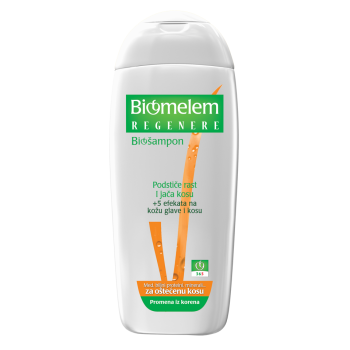 Biomelem Šampon za oštećenu kosu 222 ml