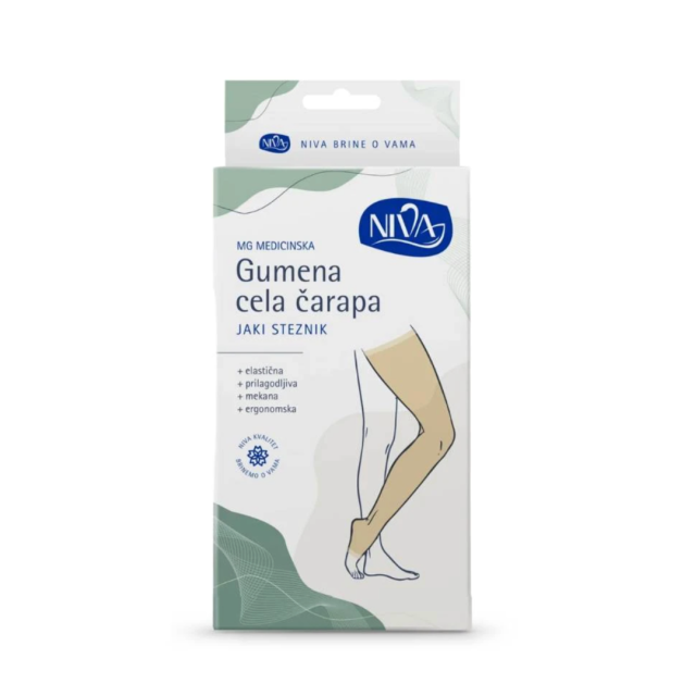 Niva Cela Gumena Kompresivna Čarapa Broj 4