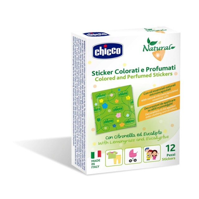 Chicco Zanza Parfeminisani Stikeri 12X
