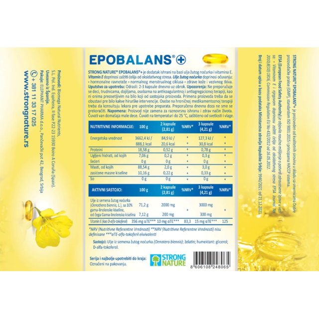 Epobalans+ 1000Mg 30 Kapsula