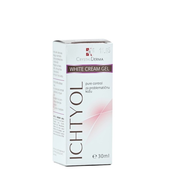 Crystal Derma Ihtiol White Krem Gel 30Ml