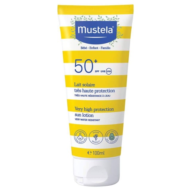 Mustela Sun Losion Sa Visokom Uv Zaštitom Spf 50+ 100 Ml