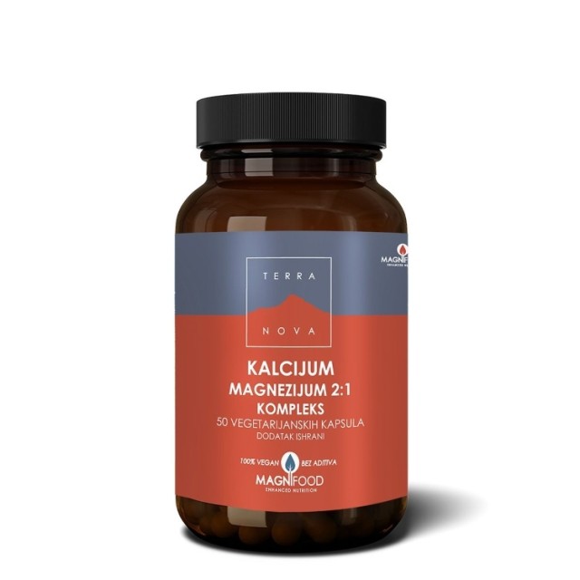 Terranova Magnezijum I Kalcijum Complex Caps 50X