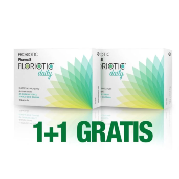 PHARMAS FLORIOTIC DAILY 10 KAPSULA 1+1 GRATIS PHARMAS FLORIOTIC DAILY 10 KAPSULA 1+1 GRATIS