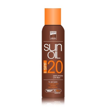 Goti Sun oil SPF20 ulje za sunčanje 135ml