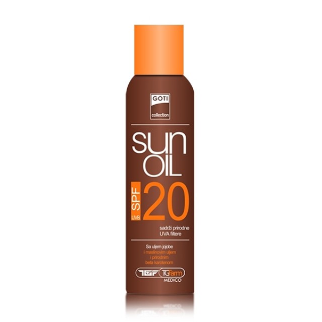 Goti Sun Oil Spf20 Ulje Za Sunčanje 135Ml