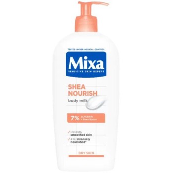 Mixa Shea Nourish intenzivno hranljivo mleko za suvu kožu 400ml